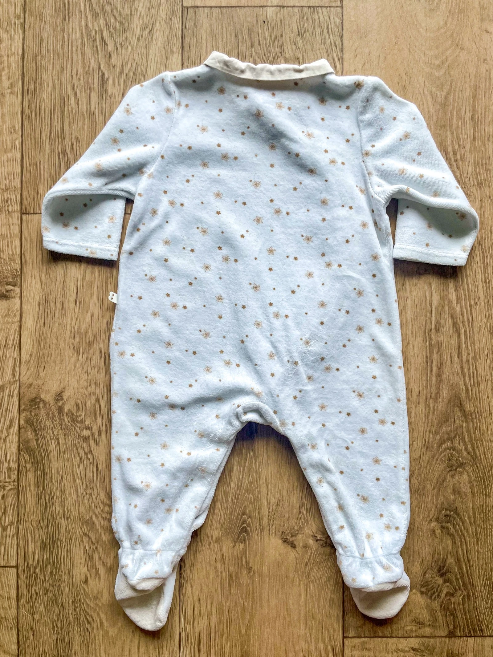 Baby girl velvet pajama set size 6 months – photo 7